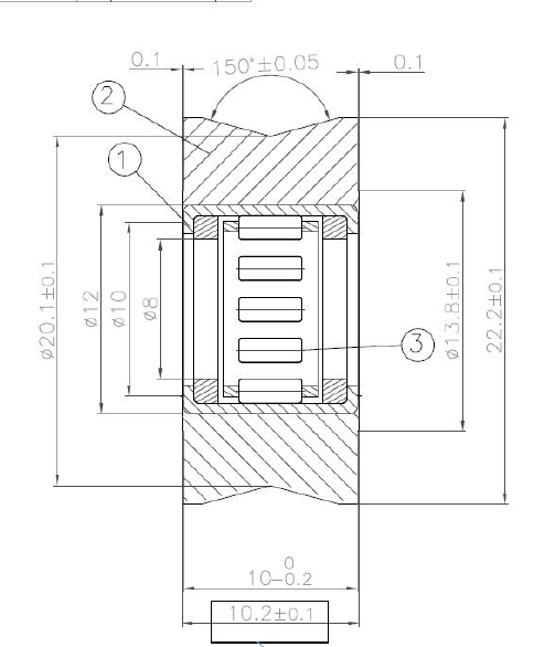 Sliding Plastic Roller