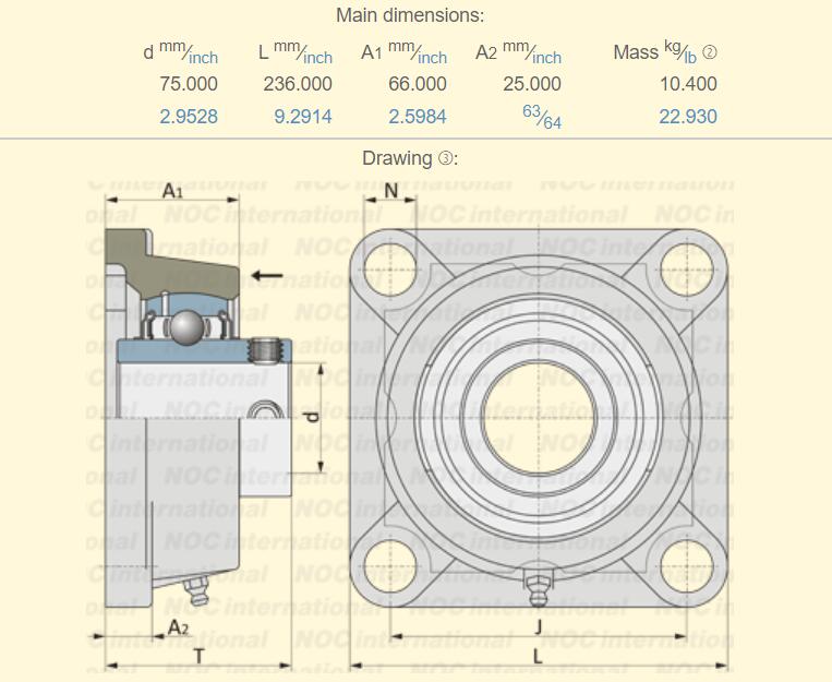 ucf315 bearing