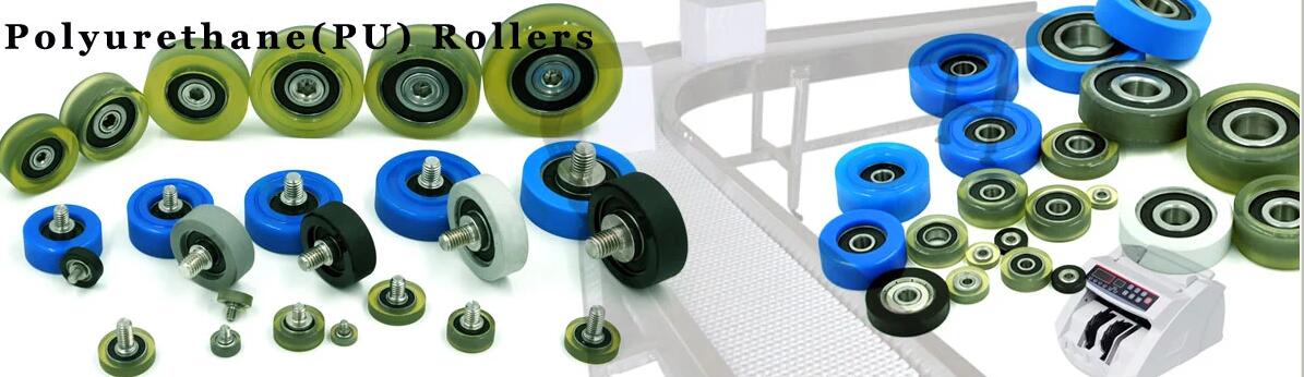 M6 Screw Polyurethane Roller